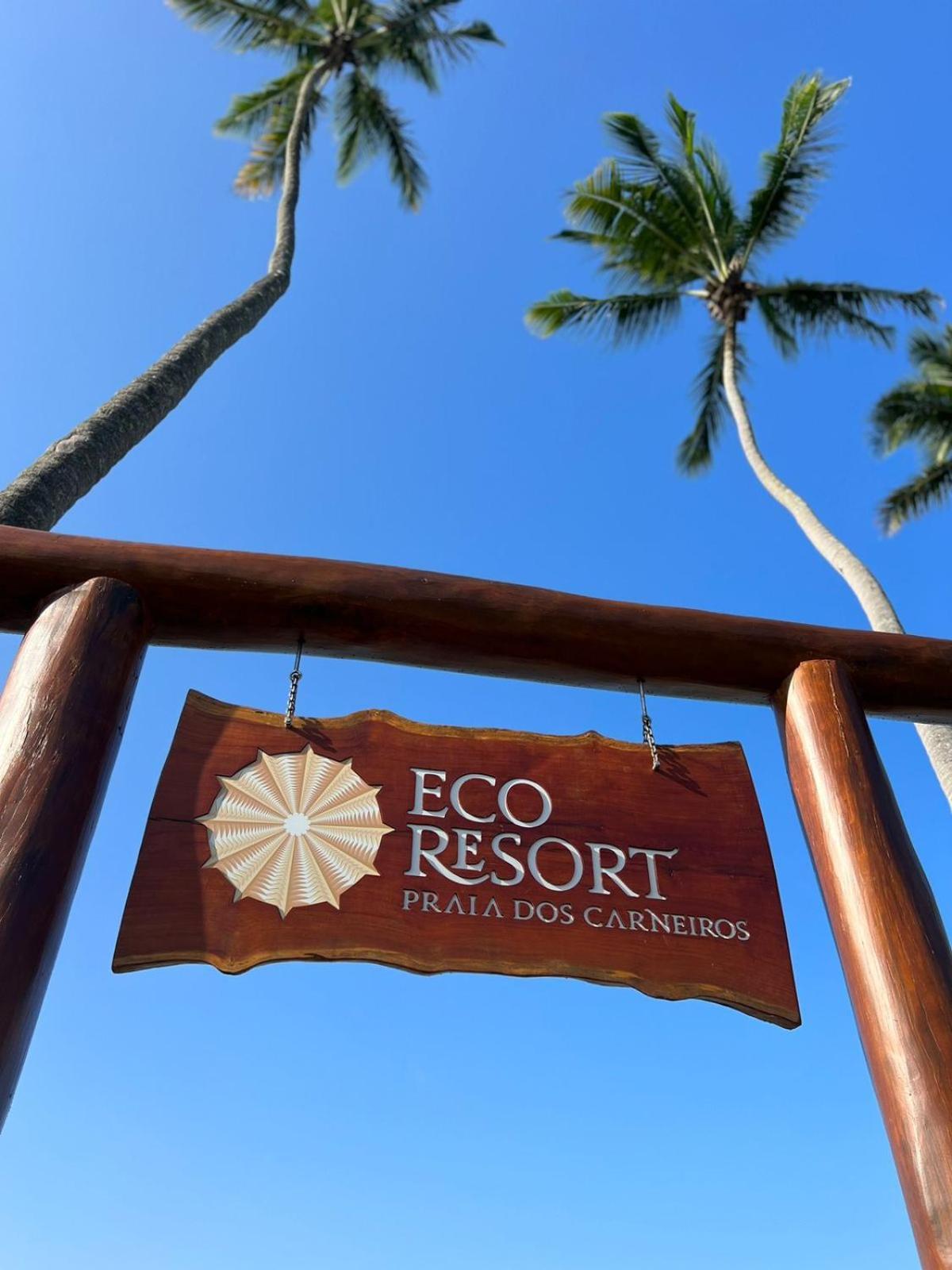 Flat Completo No Eco Resort Na Praia Dos Carneiros Tamandaré Exteriör bild