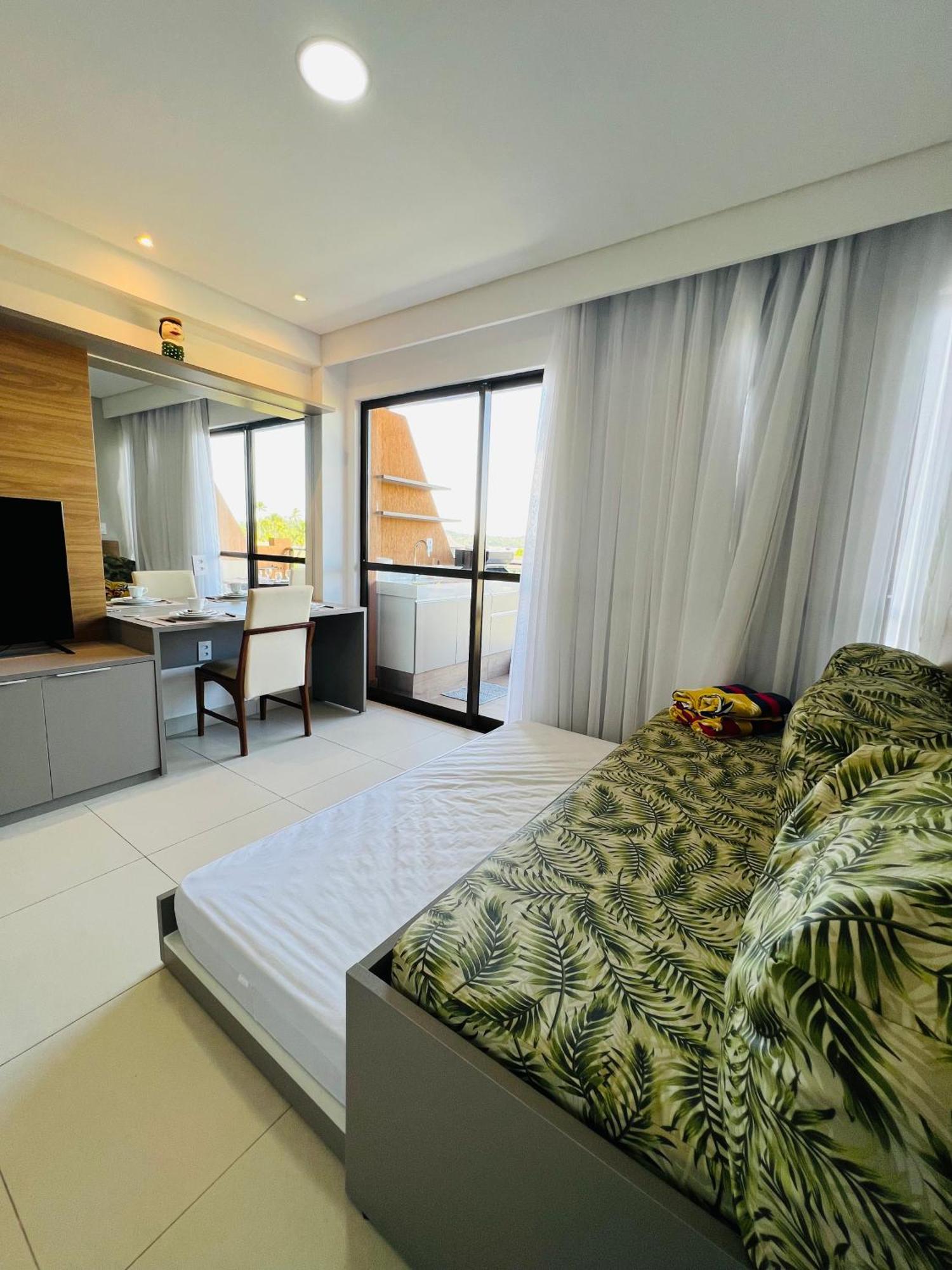 Flat Completo No Eco Resort Na Praia Dos Carneiros Tamandaré Exteriör bild